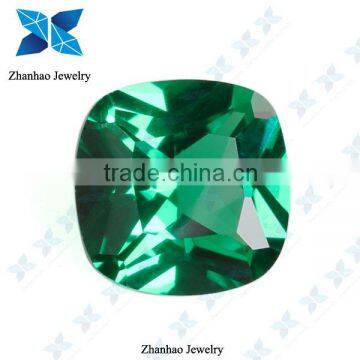 Fashion jewelry raw green spinel gemstone for wedding