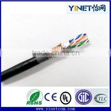 Coppe CAT6 double shielded ethernet cable/ SFTP lan cable for sale