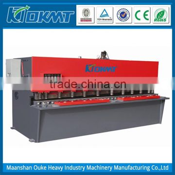 Mechanical guillotine shearing machine for stainless steel cutting