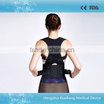 high quality orthopedic back and shoulders support belt back brace to correct posture