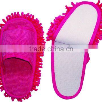 chenille reusable cleaning mop slipper