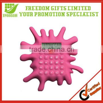 Promotion Gift Silicone Calculating Machine
