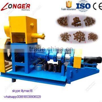 Popular Floating Fish Feed Pellet Extruder Machine 008618539906029