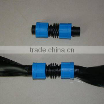 PE tape connectors,soft tape fitting,drip irrigation tape fitting