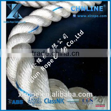 3 strand twisted nylon boat rope