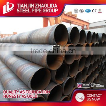 Q235 48inch API standard large diameter SSAW pipe