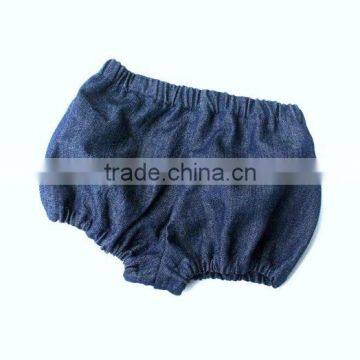 Blue denim baby shorts diaper cover for kids shorts boy shorts