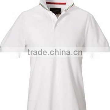 knitted oem polo shirts webbing neck