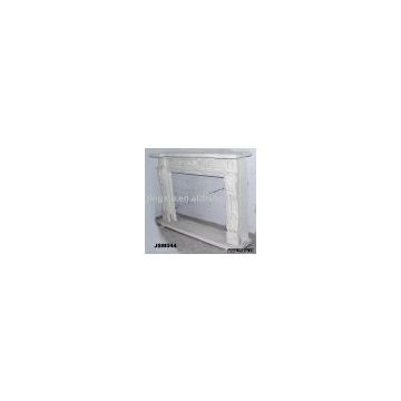 Marble fireplace mantel,double deck