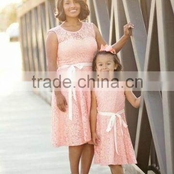 2015 hot selling family clothes OEM wholesale, mother and child/daughter dress clothing design set, mommy and me maxi dress