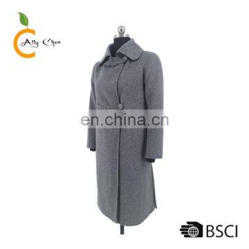 Handmade Two side pockets faster delivery double wool coat