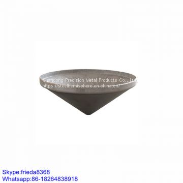 cylinder stainless steel conical metal dish gland tank head