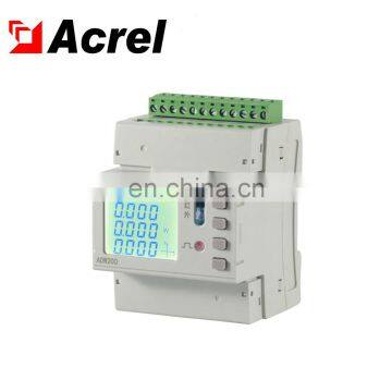 Acrel ADW200 DIN-Rail multi circuit energy meter with LoRa wireless