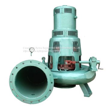 Mini Small Low Water Head Vertical Pressure Volute Axial Coaxial Flow Micro Hydro Water Power Permanent Magnet Kaplan Turbine Generator Alternator Set System with belt drive Hydroelectric Generator Running on Water Power Station