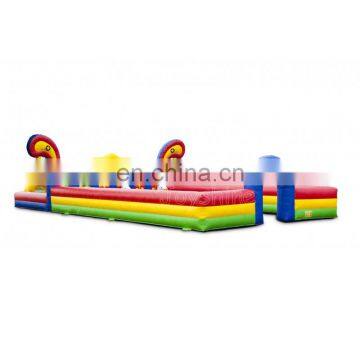 Interactive Games Inflatable Hors Running Game Race Track For Sale