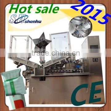 semi-automatic tube filling sealing machine for small business