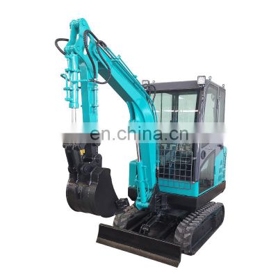 Safe and reliable hydraulic hammer mini excavator rotating bucket excavator