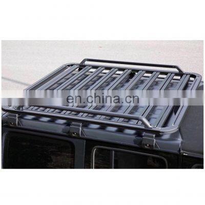 4x4 half length roof platform for Jeep Wrangler JL Car Accessories Aluminum Roof Luggage 4 Doors Roof Rack
