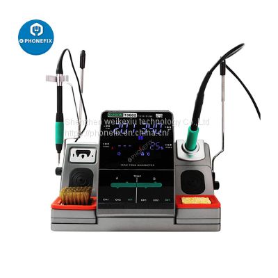 SUGON T3602 JBC C115 C210 Double Station Welding Rework Station Soldering Station For  Phone PCB SMD IC Repair
