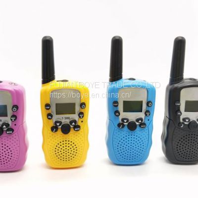 T-388 Children Two-way Radio Best Gift for Kids Mini Wireless Two Way Radio 0.5W Walkie Talkie