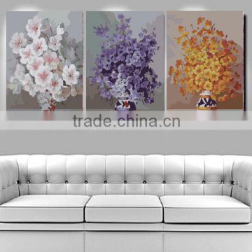 wholesale diy oil painting by numbers group oil painting for decoration 7055