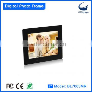 7Inch digital frames photo, digital photo frame with video loop BL7003MR