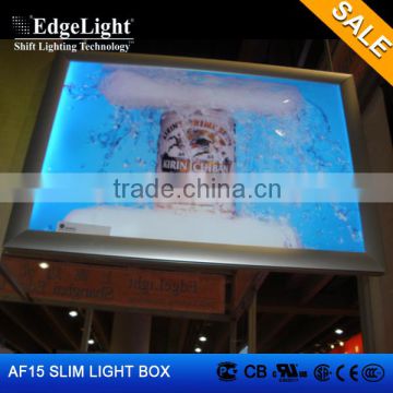 EdgeLight AF15 A3 double side led backlit picture frame                        
                                                Quality Choice