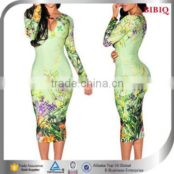 sex girls photos open breast dress front sexy keyhole dress floral print  gold metallic dresses long sleeve bandage dresses of Cocktail Dresses from  China Suppliers - 108522329
