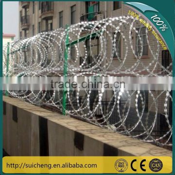 China Supplier Wholesale Flat Wrap Razor Wire (Factory)