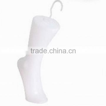 White female foot mannequins torso socks dress form with hook