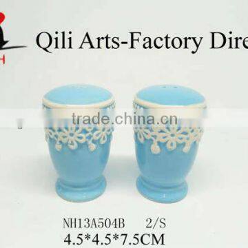 wholesale ceramic salt&pepper shaker made in China