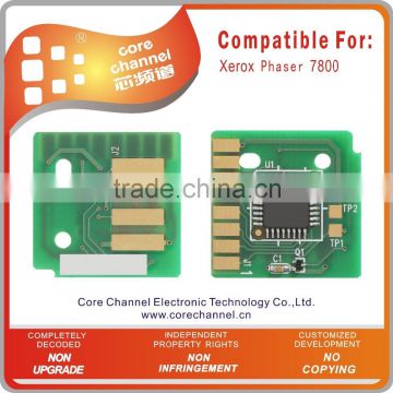 Compatible Toner Cartridge Chip for Xeroxs Phaser 7800 106R01566 106R01567 106R01568 106R01569