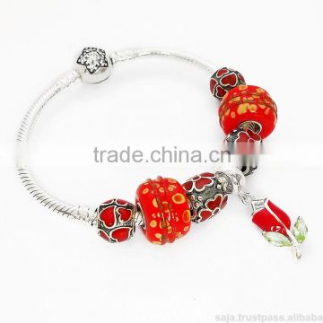 Wholesale 925 Silver charms Bracelet SSCP040