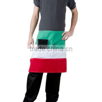 Professional factory make waist apron with zipper pocket