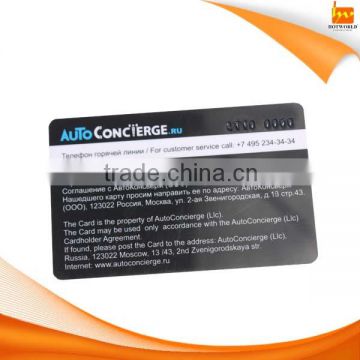 CR80 Hi-co 2750oe/4000oe Magnetic Strip PVC Business Card