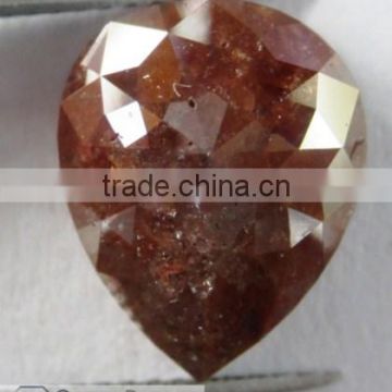100% natural genuine rose cut color diamond from diamond manufacturer surat