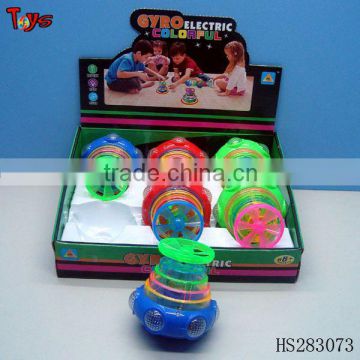 cheap fashionable design light up spinning top