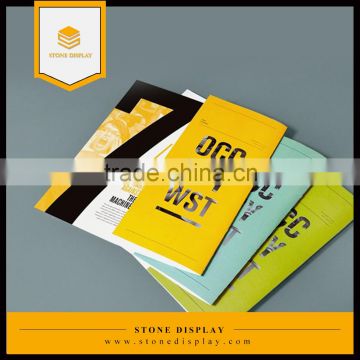 free design 6 color printing brochure for fair