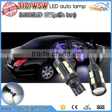 T10 LED lamp type and 12V 10SMD 5730 Led Car bulb