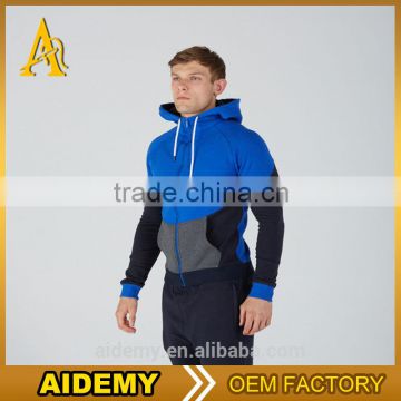 Sportswear man clothing sport slim fit hoodie for athletic apparel manufacture