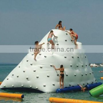 inflatable iceberg climb on water inflatable park inflatable game