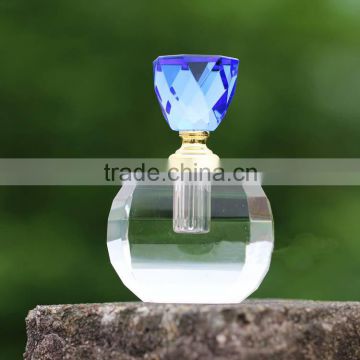 2016 fashionable and graceful crystal perfume bottle