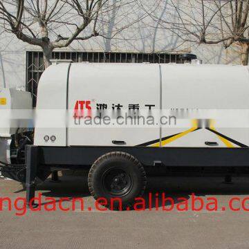 ISO CCC Hot Sale Diesel HBT60Z1407 112R From HONGDA Trailer Concrete Pump