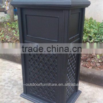 Outdoor Stainless Steel Airtight Trash Can