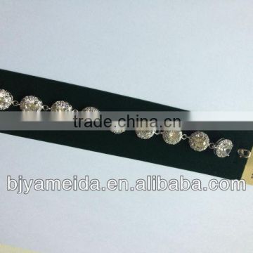 Fine cubic zircon stone Bridal bracelets