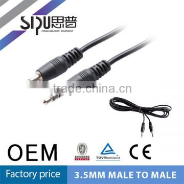 SIPU hot sale factory price 3.5mm car audio vedio av out cable