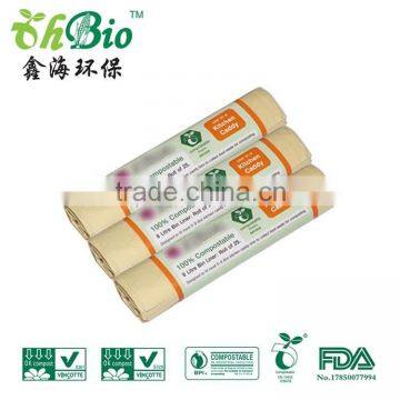 Customized Moisture-resistant Biodegradable Plastic Rubbish Bag in roll