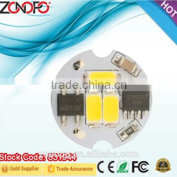 2w cob bulb down light smd 2835 led driver ic dimmable high voltage newest ac led board