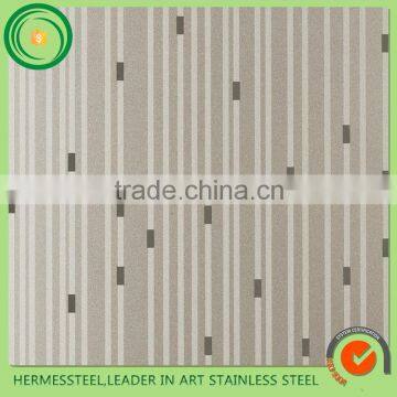 China manufacturer Etched Stainless Steel Sheets with new designs