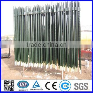 Studded t posts made in China(Email:sales6@jhmetalmesh.com)